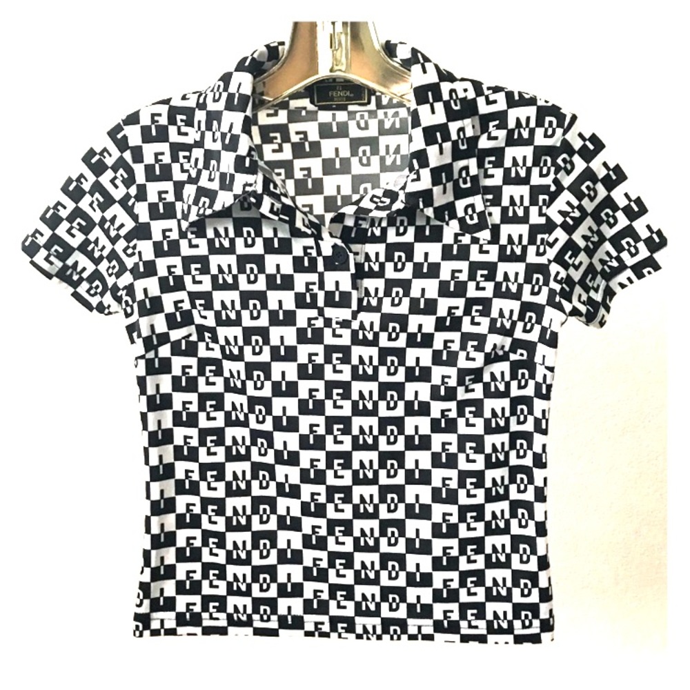 Fendi logo blouse made in Italy